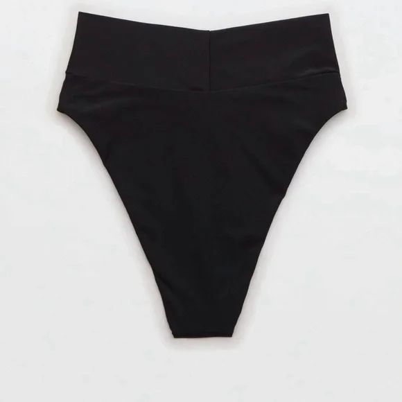 NWT Aerie Crossover High Cut Cheeky Swim Bottoms - Picture 3 of 8
